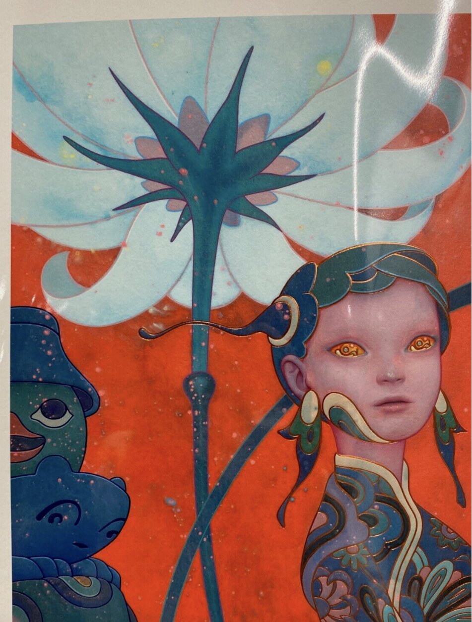 James Jean ジェームス ジーン『Vapor』版画と本 89/200